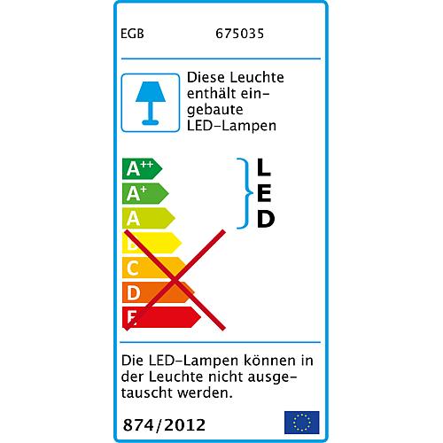 LED-Feuchtraum-Wannenleuchte IP65 "Easy Install"