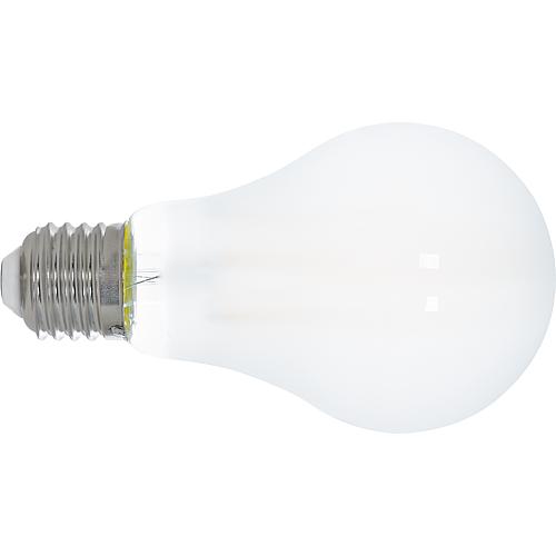 LED Filament Lampe Allgebrauchslampe, matt, E27 „A60" warmweiß, Ø70mm
