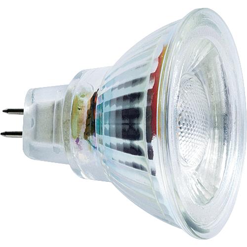  LED Lampe GU5,3 Glaskörper MCOB - Technik Ø50mm